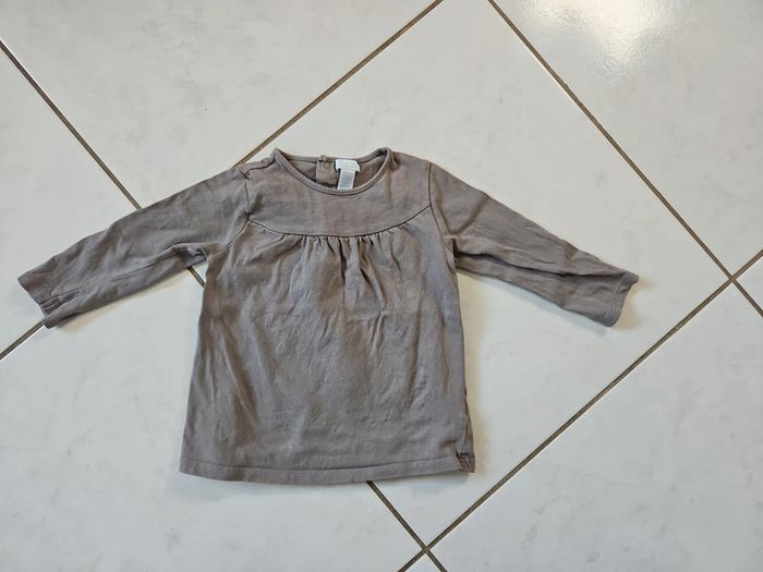 T-shirt ml bébé fille 18 mois Obaibi BBF3 - photo numéro 2