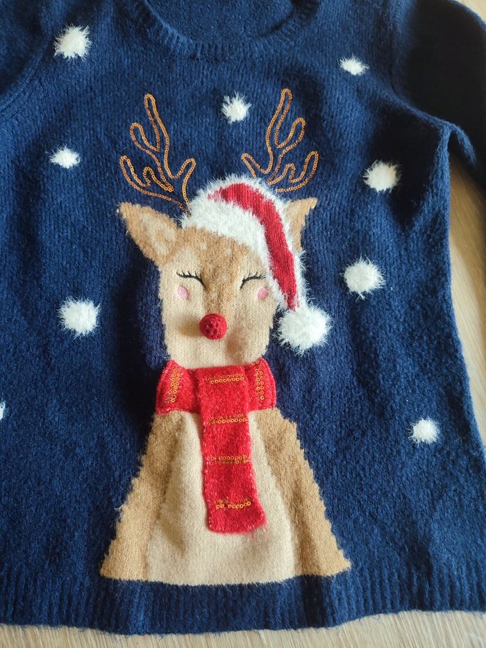 Pull de Noël taille 1 - photo numéro 2
