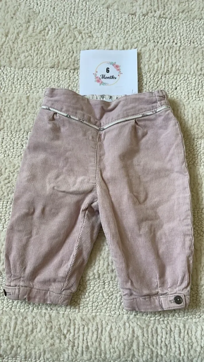 Jean Velour Tex Baby