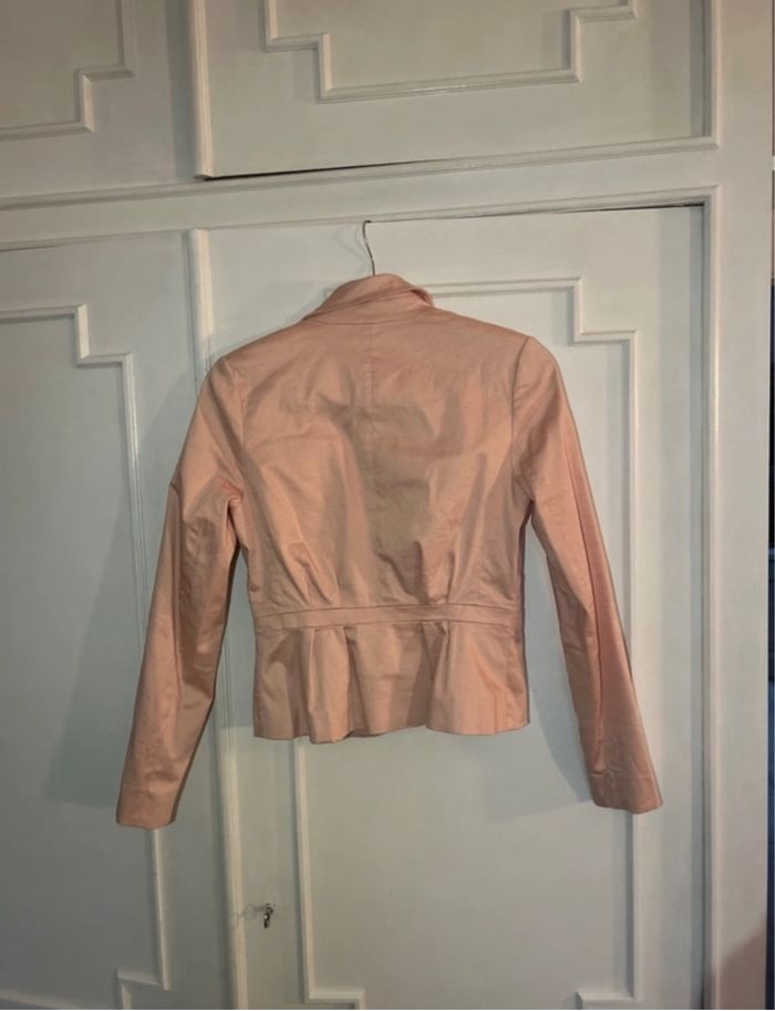 Blazer rose saumon - photo numéro 3