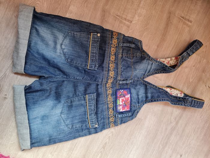 Salopette catimini 8 ans jeans - photo numéro 2