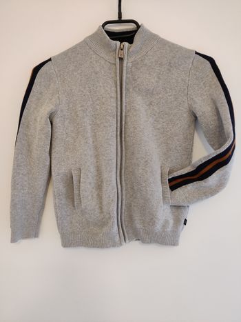 Gilet Okaïdi gris 6 ans