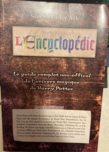 L’encyclopédie non officielle de Harry Potter