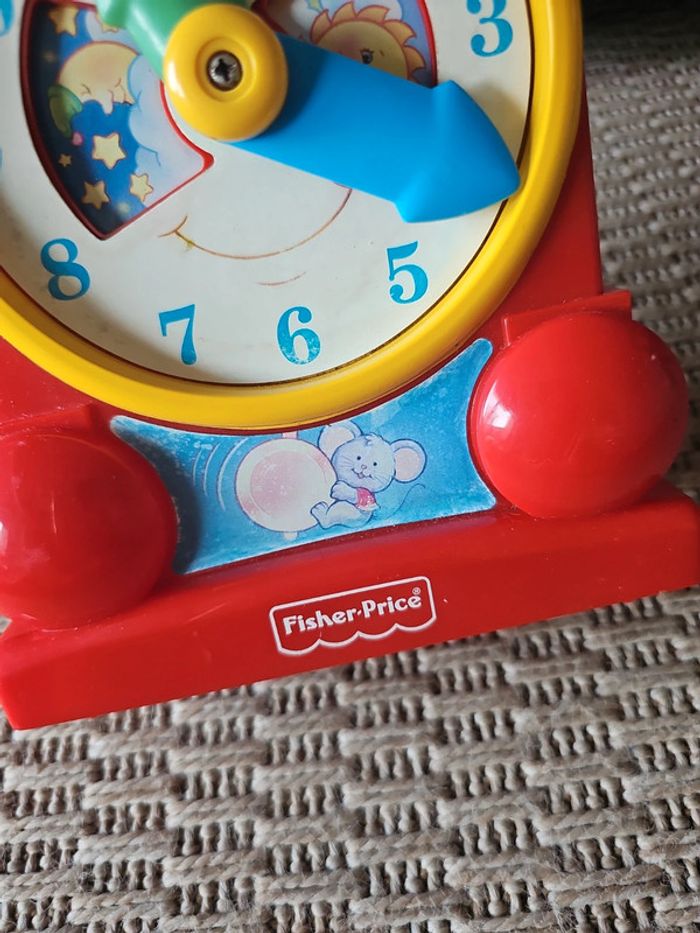 Réveil musical fisher price vintage - photo numéro 3
