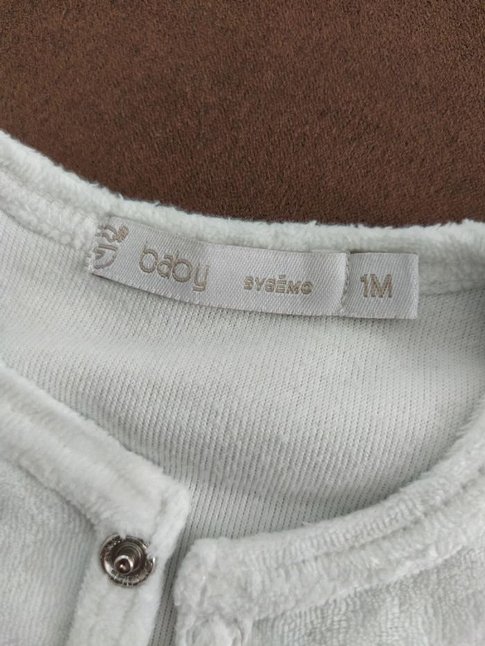 Pyjama velours blanc - photo numéro 4