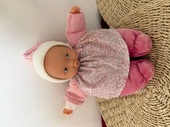 Poupon Souple Bébé Rose 2 nuances Fleur COROLLE  COROLLE 2012