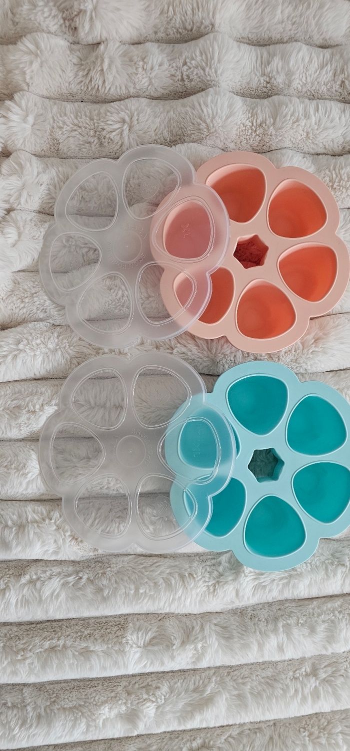 Lot de 2 fleurs 🌸 multiportions Béaba XL 150ml