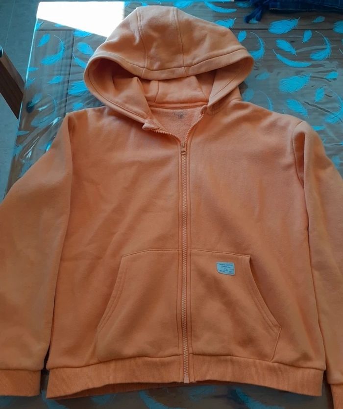 Veste/gilet zippée à capuche 12 ans - photo numéro 4