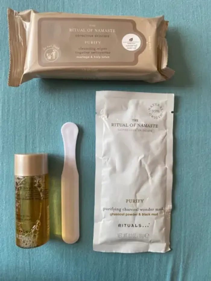 Rituals micellaire lingettes Masque exfoliant