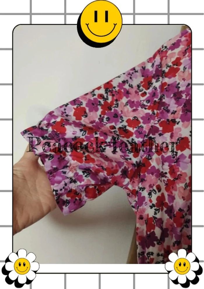 Robe rose fleurie 42 - photo numéro 5