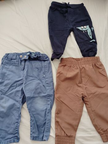 Lot de pantalons 12 mois 