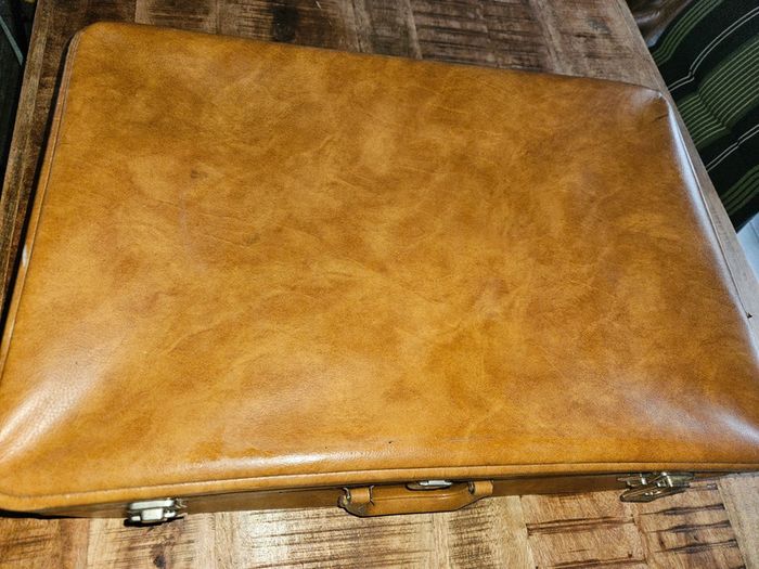 Valise camel - photo numéro 2