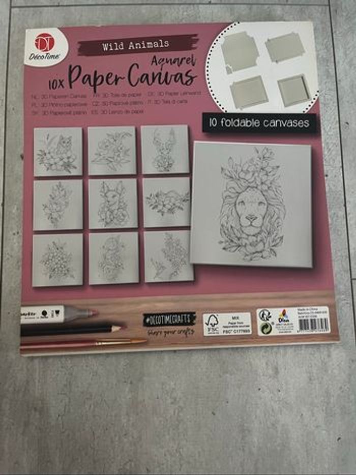 Bloc paper Canvas aquarel - photo numéro 9