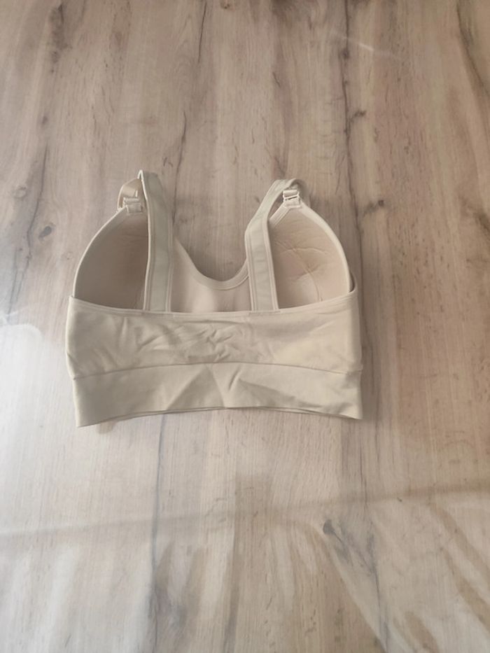 Soutien-gorge Genie Crème Sans Coutures - Taille 90E - Polyester Élasthanne - Très Bon État - photo numéro 2