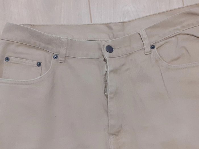 Jeans pour homme beige foncé kiabi taille 46 - photo numéro 7