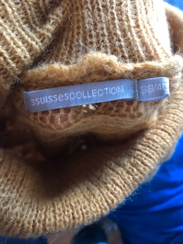 Pull col roulé et manches courtes - photo numéro 5