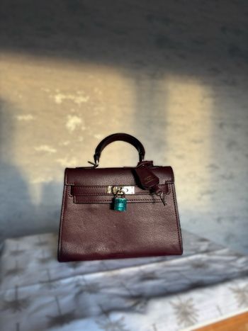 Sac bordeaux Hermès