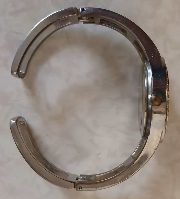 Montre Etanche 5 Bar Auriol Femme bracelet inox pour poignet dès 4,5cm diamètre - photo numéro 2