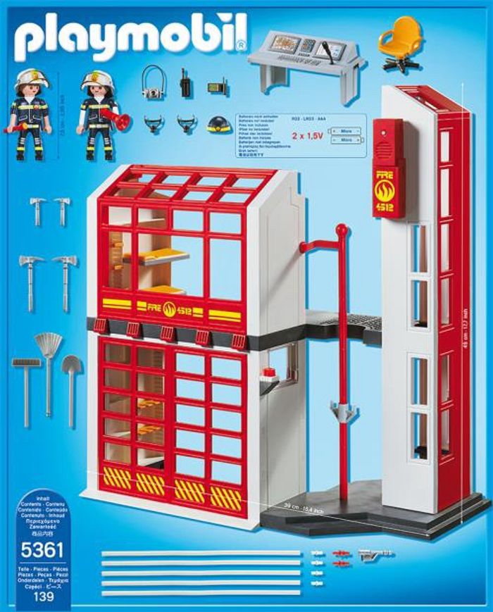 Playmobil Caserne de pompiers moderne 5361