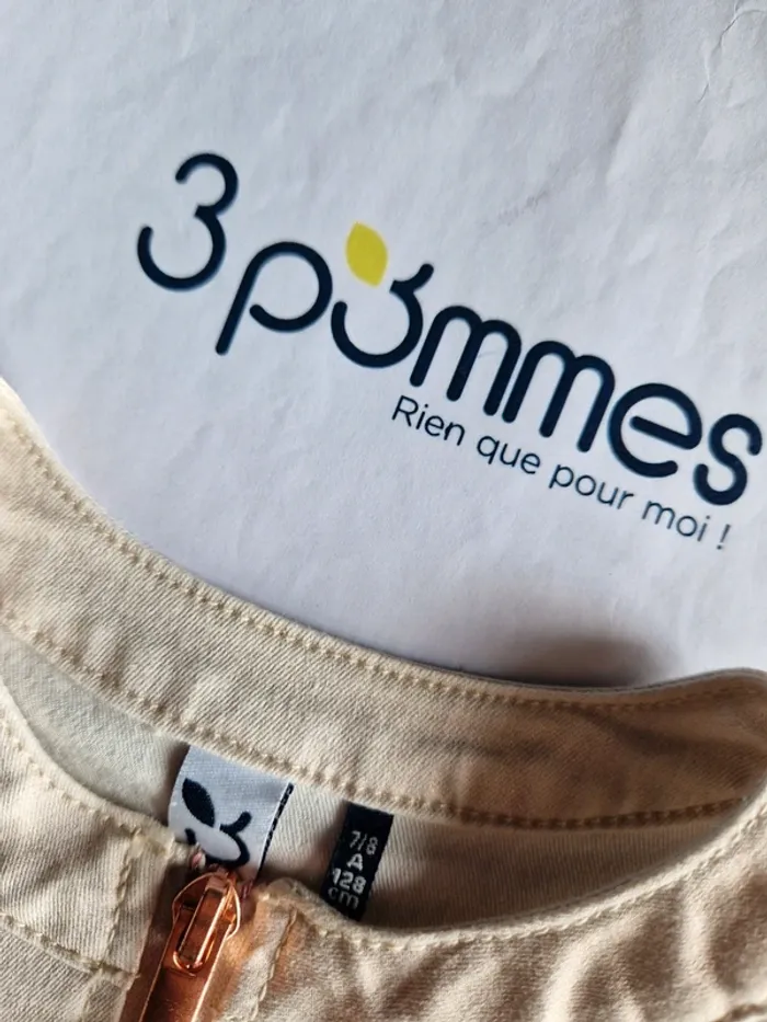 Veste légère 3 pommes 🍎  7-8 ans - photo numéro 4