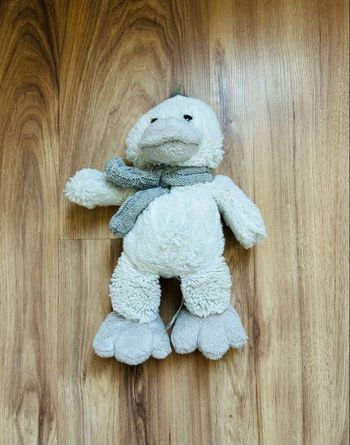 Peluche blanche Louise Mansen