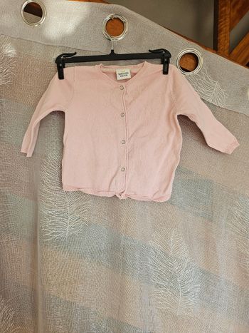 Gilet pour bébé fille