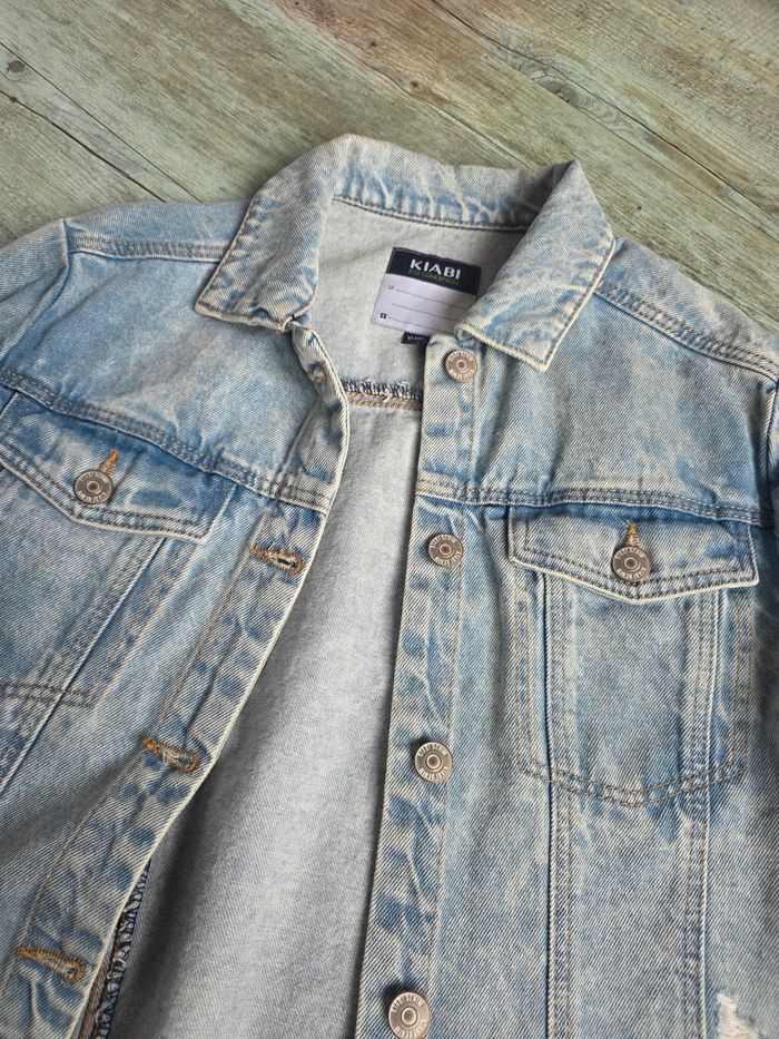 Veste en jean kiabi 10 ans saison printemps / ete - photo numéro 2