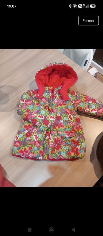 Doudoune réversible 