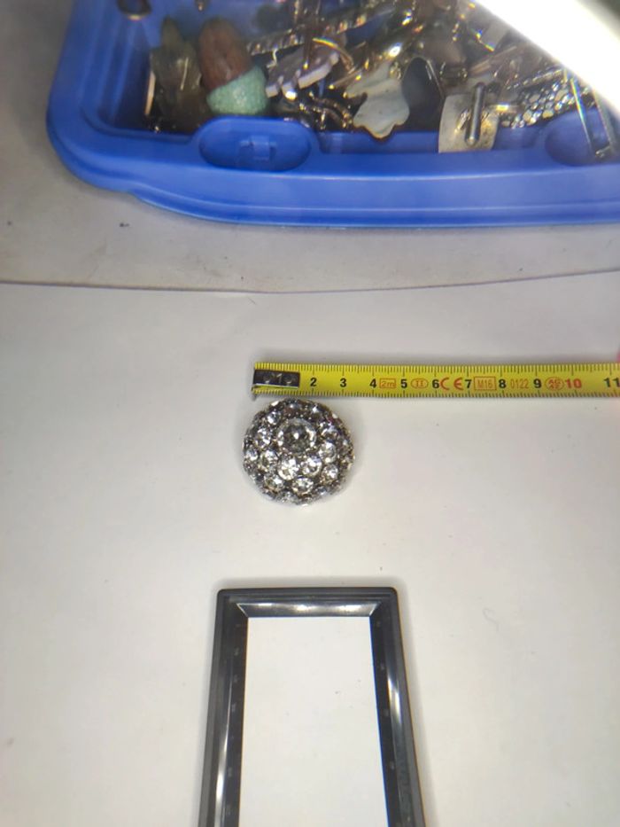 Broche strass vintage - photo numéro 6