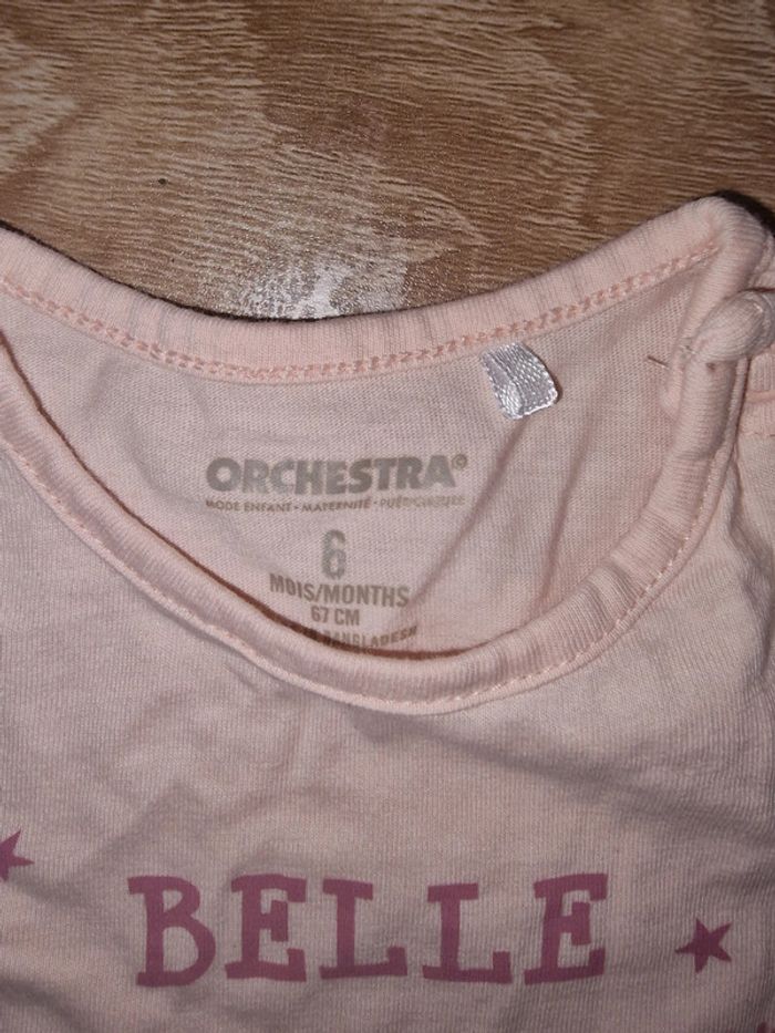 T-shirt manches courtes 6 mois - photo numéro 2