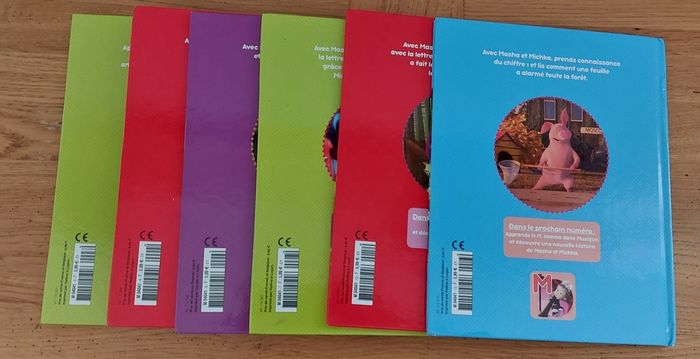 Masha et Michka : Lot de 6 livres l'A B C - photo numéro 3