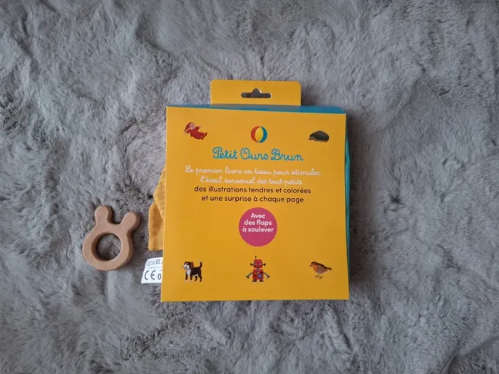 Livre d'éveil Petit ours brun - photo numéro 2