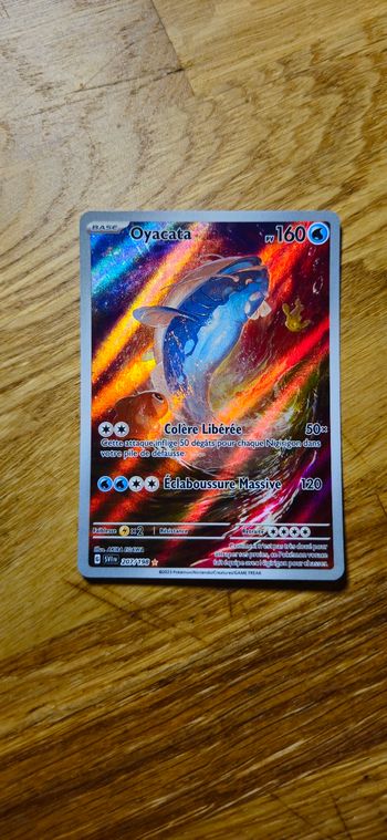 Carte Pokemon Oyacata 207/198