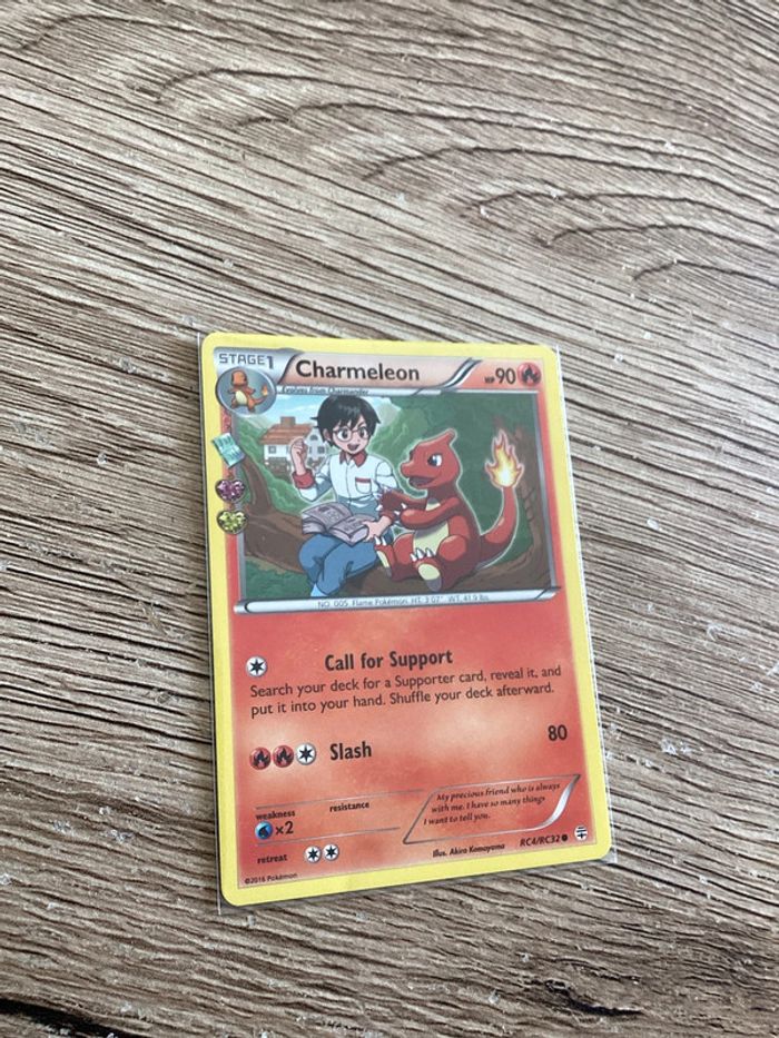 carte Pokémon rc4/rc32 charmeleon anglais ANG année 2016 - photo numéro 5