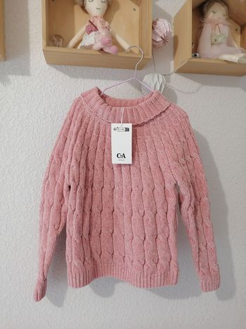 Pull maille chenille 