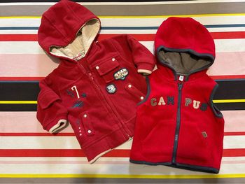 Lot 2 gilets polaire