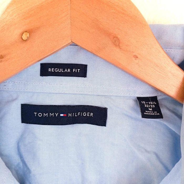 Chemise Tommy Hilfiger a Manches Longues Pour Homme Taille M - photo numéro 3