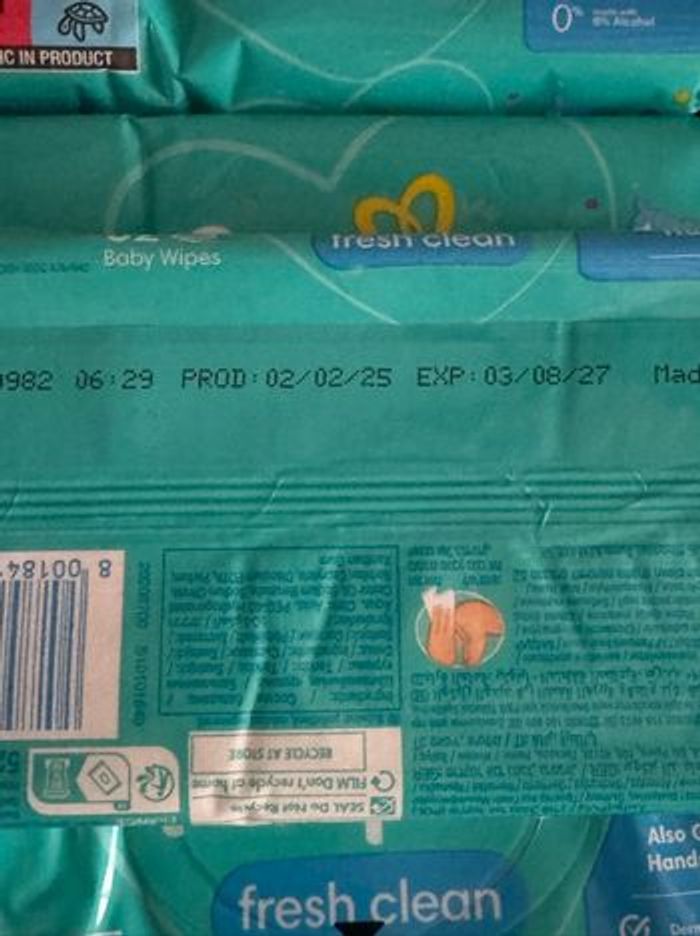 Lingettes Pampers Fresh Clean - photo numéro 2