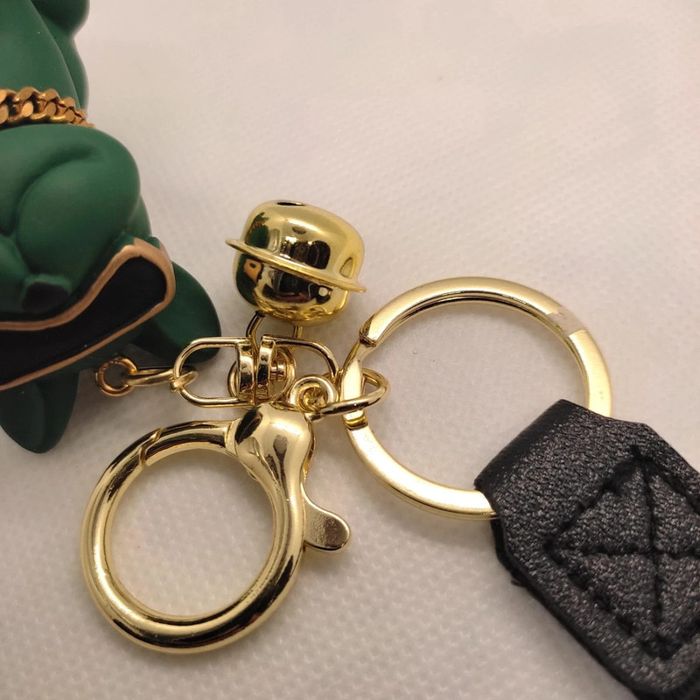 Porte Clé Bouledogue Vert - photo numéro 6