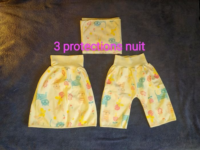 Protections nuit Chat x3