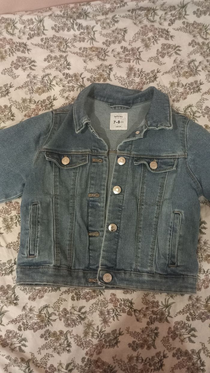Veste en jeans 7 à 8 ans - photo numéro 2