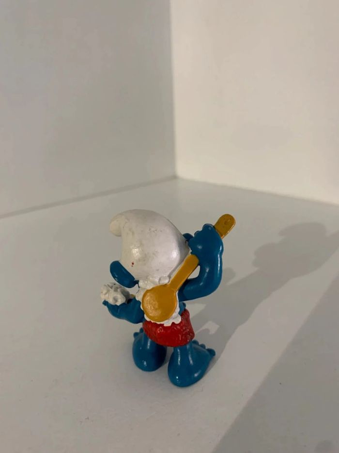 Figurine schtroumpf qui se lave - photo numéro 3