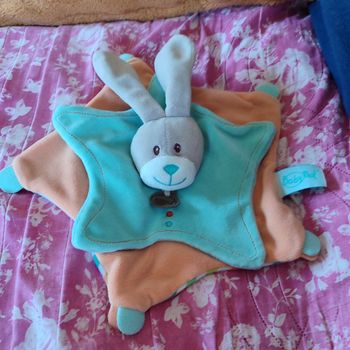 Doudou lapin baby nat' 