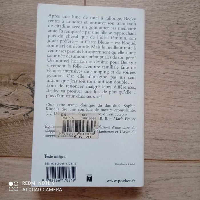 Livre L'accro du shopping a une sœur - photo numéro 2