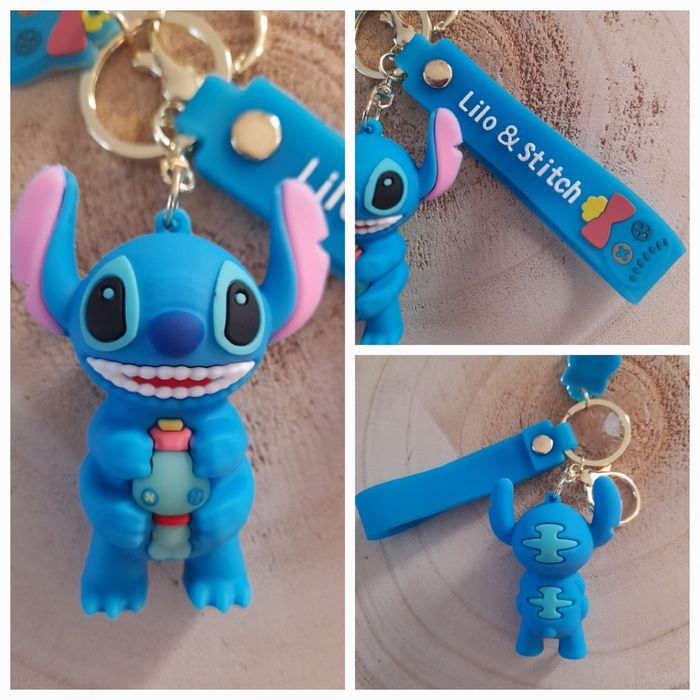 Porte-clés Stitch et Scrump - photo numéro 2