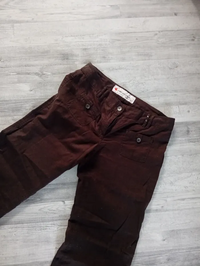 Pantalon lin cache cache 40 - photo numéro 2