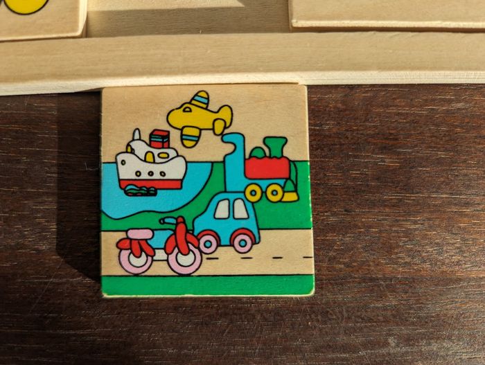 Lot de 2 puzzles bois - photo numéro 2