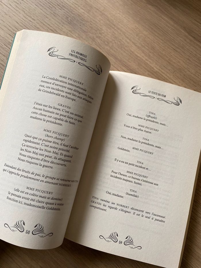 Livre Les animaux fantastiques texte du film - photo numéro 2