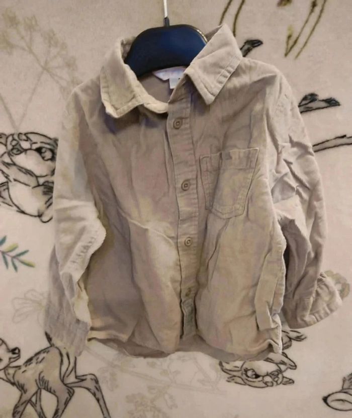 Chemise garçon 24 mois kid kanai