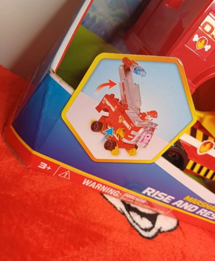 🧸Grand véhicule et figurines Marcus pat patrouille neuf avec étiquettes - photo numéro 5
